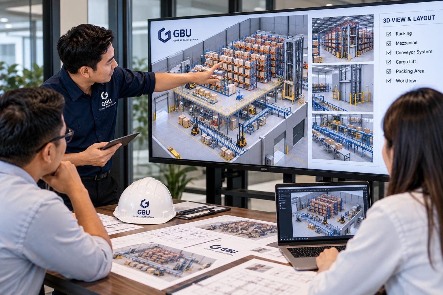 3D visualization ahead of fabrication