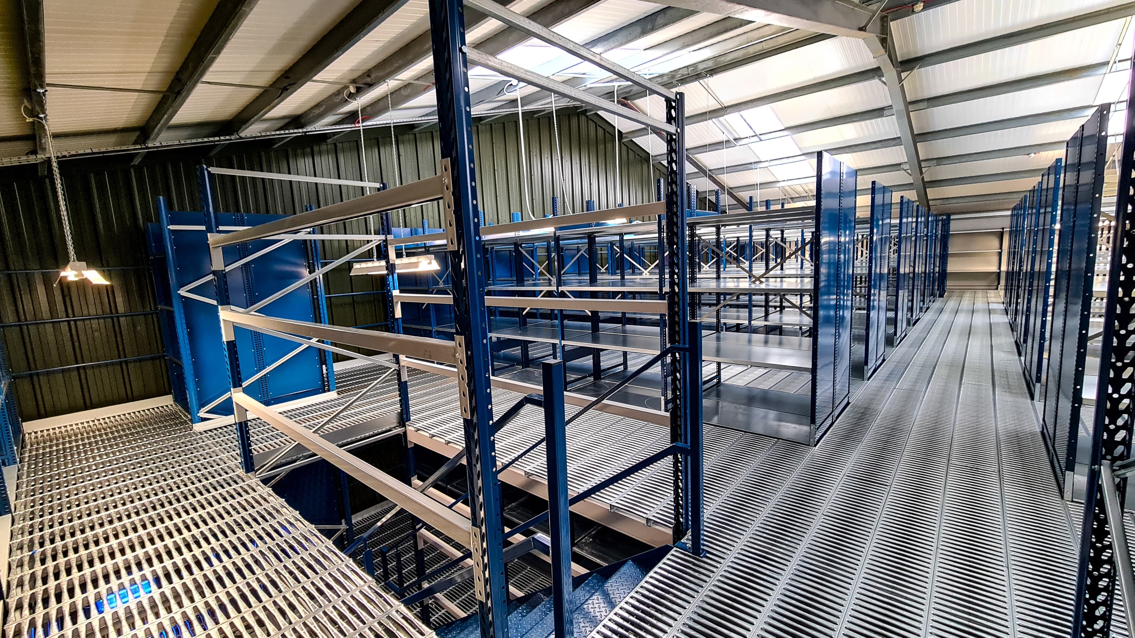 Rack-Supported Mezzanine
